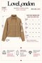 Bat Sleeve Stand Collar Bomber Jacket - 3