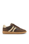 Women's Thermo Sole Side Striped Lace-Up Sports Shoes Sneaker - 2