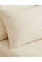 210TC Cotton Satin King Stripes Bed Sheet Set 3PC | Soft Breathable Satin Flat Sheet 274x260 cm | 2 pillowcase 50x75 cm | OEKO-TEX & ECAS Certified - 7