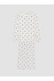 Esvab • Modern & Distinctive Bowknot Printed Women's Velvet Pajama Set - 6