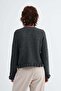 Ruffle Detailed Knitwear Cardigan H3505 - 5