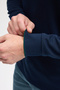 Men's Stand Collar Zippered Sweatshirt - 5