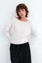 Kayık Neck Blouse P13188