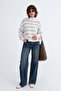 Wide Leg Jean Pants Pn8800