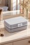 1192 12 Compartment Multi-Purpose Organizer Jewelry Buckle Makeup Ring Storage Box Fisherman's Equipment Box Gray - 4