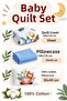 Special Boxed Printed Baby Bedding Set – Duvet Cover, Sheet, and Pillowcase - 2