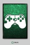 Gaming Game Controller Remote Control Textured Framed Decorative Mdf Table - 2