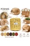 Paper Raffia Yarn - 200 Grams (Handmade Bag, Hat, and Decoration Yarn) - 2