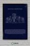 Gaming Gaming Computer Computer Blueprint Plan Framed Decorative Mdf Table