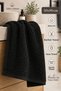 Black Face Towel Soft 100% Cotton Barber Fitness Sports Towel Non-Irritating