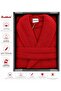Single Bathrobe Şalyaka-Colourist Red (Size XL) - 2