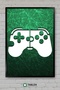 Gaming Game Controller Remote Control Textured Framed Decorative Mdf Table