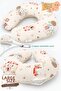 Double Sided Breastfeeding Pillow / Baby Support Cushion, Pregnancy Pillow, Cotton Fabric, Animal Series