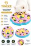 Orbit Dog Toy Food Puzzle Slow Feeder Dog Food Dispenser Slow Eating Pink