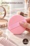 3 Pieces of Powder Makeup Sponge Puff with Grip – Grip-Resistant Design for Dry and Wet Use, Soft Sponge Material, Powder and Foundation Makeup Sponge Powder Puff
