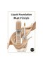 3-Piece Matte Finish Foundation Set – Makeup Set with 6 Different Shades, Long-Lasting All Day, Single Layer Effect, Matte Foundation - 7