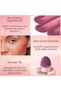 4-Piece Liquid Cream Blush Set – 3 Colors Lip and Cheek Liquid Blush, Creamy Waterproof for Lips and Cheeks - 5