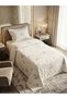 Embroidered Chenille Single Bedspread 1 Piece Bedspread 1 Piece Pillowcase