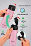 600 ml Steel Water Bottle Sports Water Bottle Children's Steel Water Bottle with Straw Leak-Proof Sus304 Bpa Free - 3