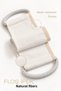Long Back and Body Bath Shower Scrubber with Double Mesh Grip Handles - 4