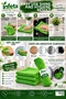 30X30 cm 4-Pack Green Microfiber Cleaning Cloth with Overlock Edges Multi-Purpose - 3