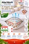 Anti Allergic Anti Mite Baby Full Protection Set 70X140X20 cm Mattress Quilt Pillowcase 100% Cotton Lifetime Guaranteed - 3