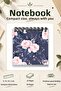Pink Rose and Botanical Patterned Mini Notepad Set - 4