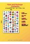 Pop Art Sticker Set 400 Pieces 9 Sizes Retro Comic Book Scrapbook Journal Agenda Planner 6 A4 - 8