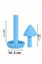 Cupcake Paper Towel Holder |   Decorative Paper Towel Holder Bathroom Organizer & Organizer Accessory - 2