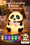 Touch-Controlled Color-Changing Panda Night Light for Children's Room and Bedroom
