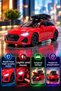 Audi Rs6 Car Station Wagon 1:24 Diecast Metal Model Car with Sound and Light 21cm