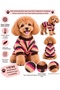 Small Breed 80S Retro Detail Dog Sweater Dog Outfit (1-10kg) - 3