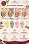 100 Cotton Towel Hair Cap |   Highly Absorbent Soft Hair Drying Towel |   Transparent Buttoned Hair Cap - 6