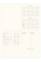 2027 Year 20X27 cm Linen Weekly Planner Agenda Dark Green - 7