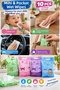 10 Pack Mini Pocket Wet Wipes Portable Bag Size Practical Daily Cleaning Wipes - 2