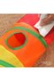 Foldable Rainbow Flat Cat Play Tunnel (120 cm X 48 cm) - 4