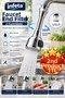 16-19 mm Faucet End Filter 2 Functions 360 °   Rotating Spiral Water Saving Nozzle