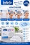 100 Pieces White Disposable Hygienic Cap Elastic Cook Food Medical Hair Cap - 3
