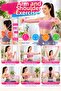 Exercise Stretching Resistance Rubber Band 8 Shaped Pilates Yoga Fitness Arm Leg Shoulder Work Out Band Home Sport - 4