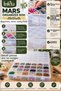40 Compartment Transparent Organizer Box 39X30X5,5 cm Multi-Purpose Material Organizer - 3