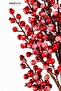 Christmas Pomegranate and Snowy Pomegranate Branch / Red Pomegranate Branch with Glitter 102 cm - 3