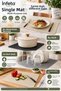 30X40 cm Silicone Multi-Purpose Serving Mat American Serving Dish Mat Trivet - 2