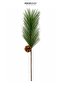 Christmas Ornament Pine Needle Branch with Cones Green 60 cm