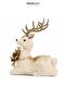 Christmas Decorative Glittery Sitting Deer Figure Cream 42 cm - 3