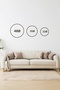 Decorative Round Canvas Painting - Artcnvsovl22 - 2