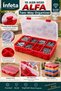 Double-Way Compartmented Organizer Box with Transparent Lid and Lock, Multi-Purpose Organizer - 5