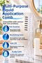 Serum Container Hair Comb Massage Scalp Care Oil Serum Comb Comb with Massage Head - 4
