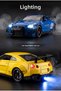 Nissan Skyline Gtr R34 1/24 Diecast Metal Model Car Pull Back with Sound and Light - 5