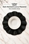 Luxury 6-Piece Black Wavy Form Modern Lux Supla Set – 37 cm