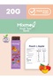 Peach Plum Mixed Fruit Bar 24 Pieces |   Healthy Snacks – Vegan, Gluten Free (20Gr X 24 Pcs) - 3